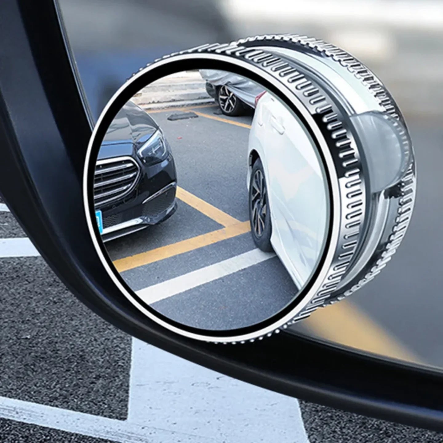 Miroir d’Angle Mort 360° – Visibilité Maximale ( pour les 2 cotés )