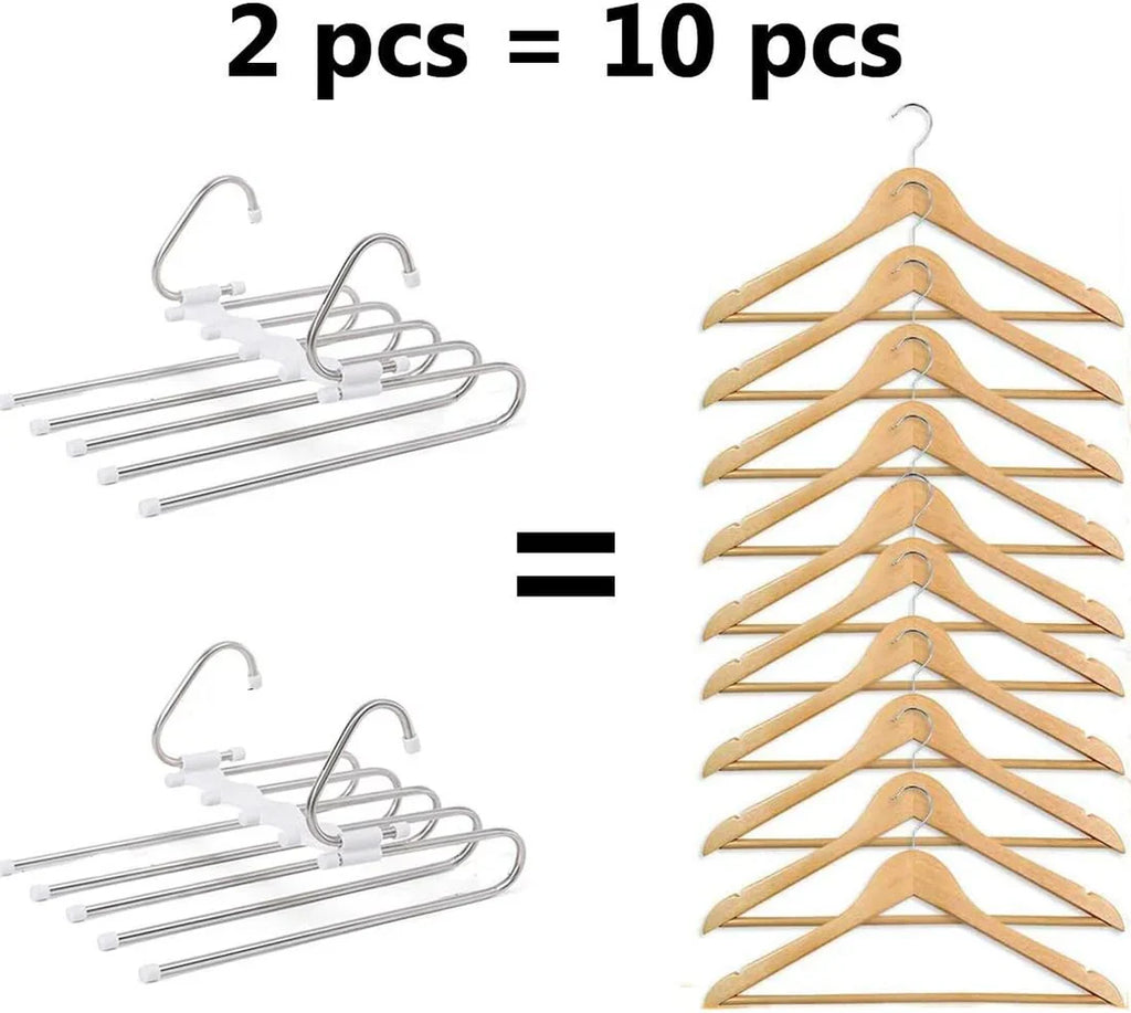 Cintre multifonctions pour pantalons T1 5 en 1, pour vêtements
